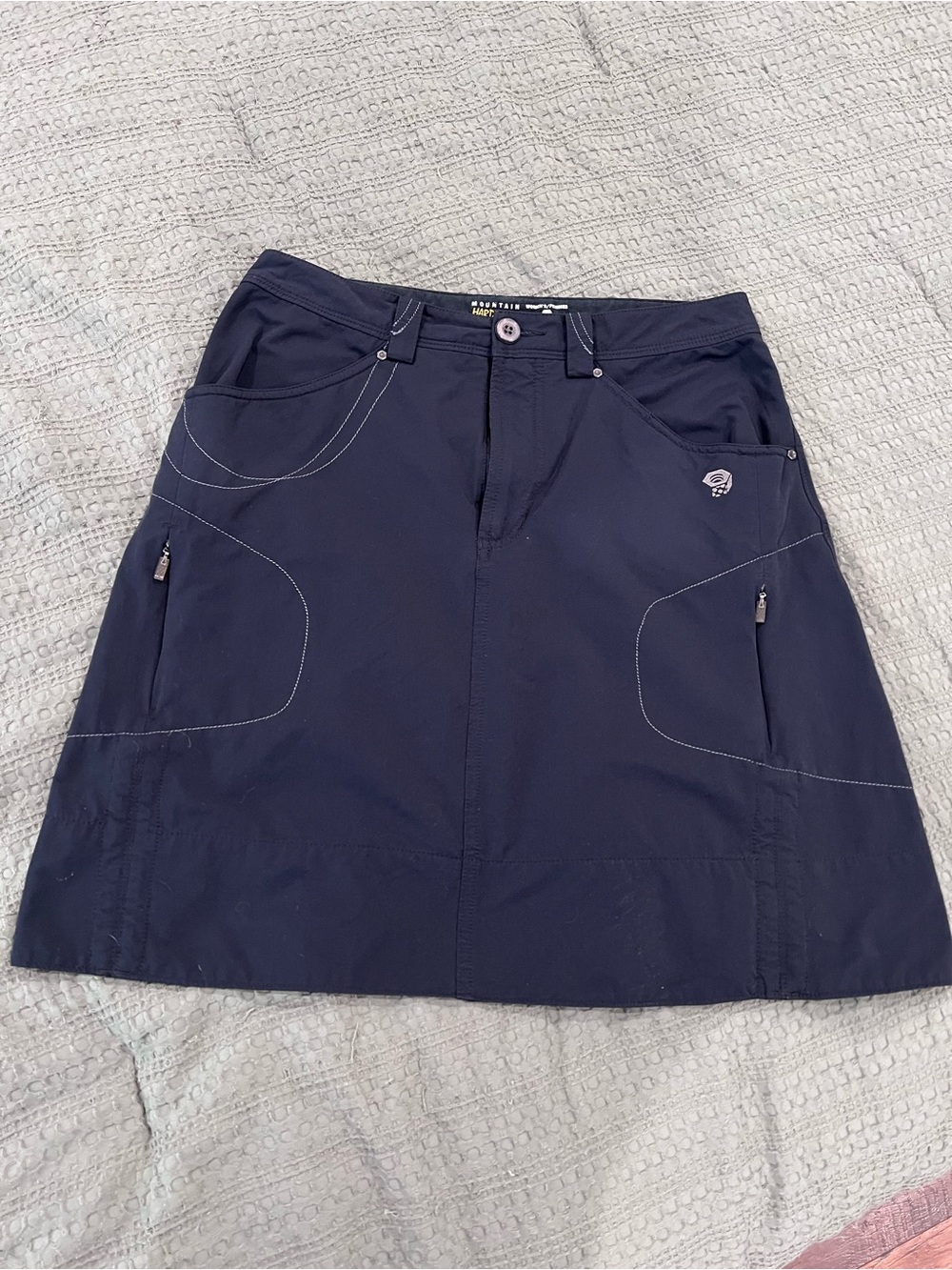 Mountain Hardwear Dark Navy Technical A-Line Skirt